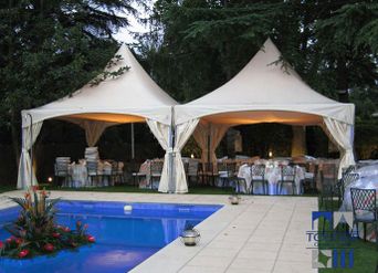 Guadalajara Ventanas carpas jardín para evento 