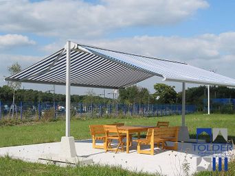 Guadalajara Ventanas toldo móvil en parque 